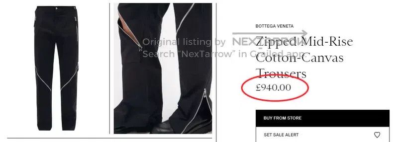 Bottega Veneta Bottega Veneta Black Multi-Zipper Functional Trousers Size US 36 / EU 52 - 9 Thumbnail