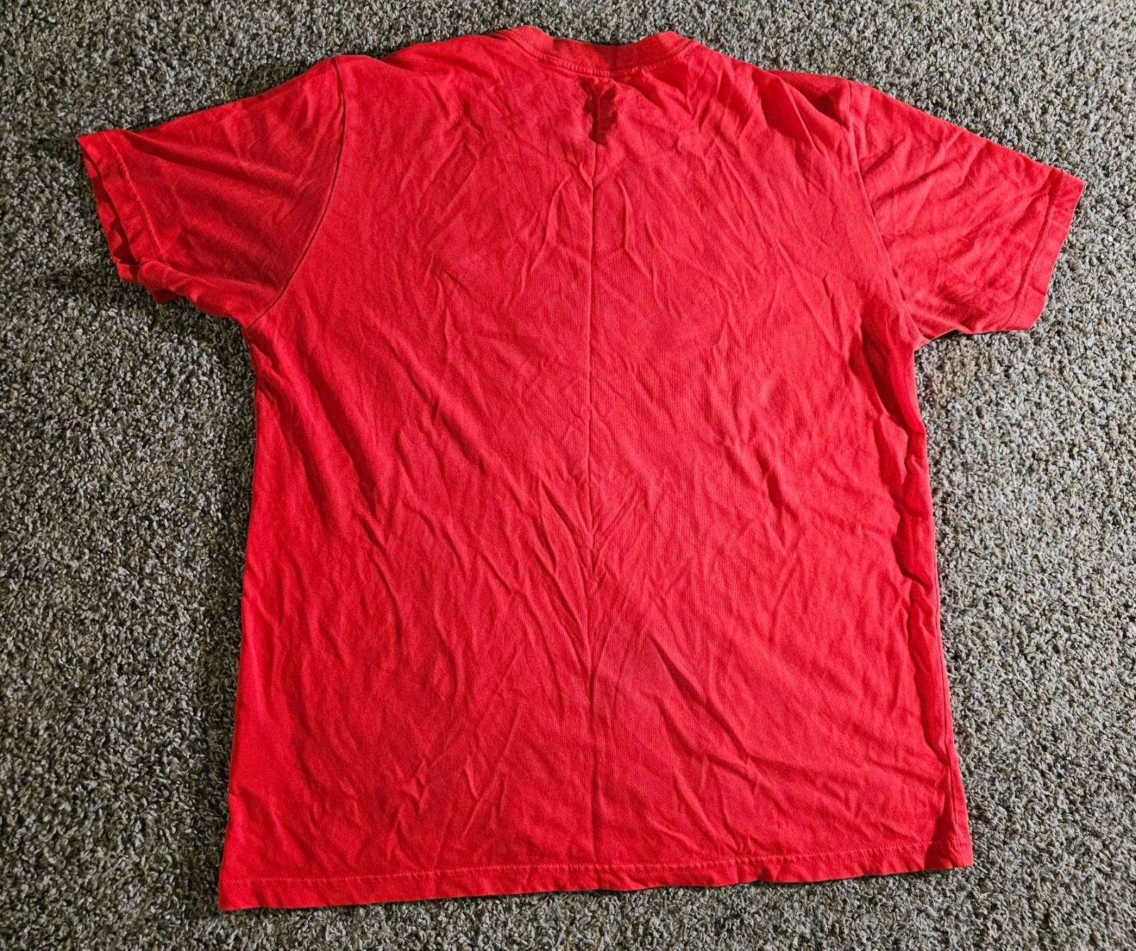Nike Nike Running EXCUSES SUCK Regular Fit Tshirt Sz L Red Size US L / EU 52-54 / 3 - 7 Thumbnail