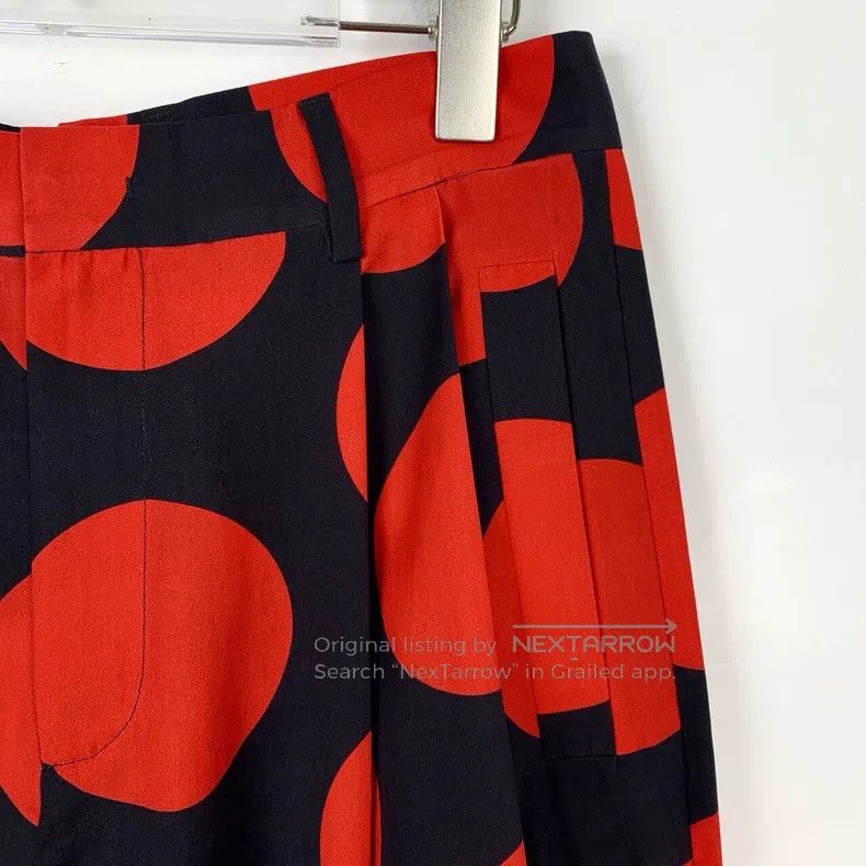 Alexander McQueen Alexander Mcqueen Red and black colour matching casual str Size 30" / US 8 / IT 44 - 3 Thumbnail