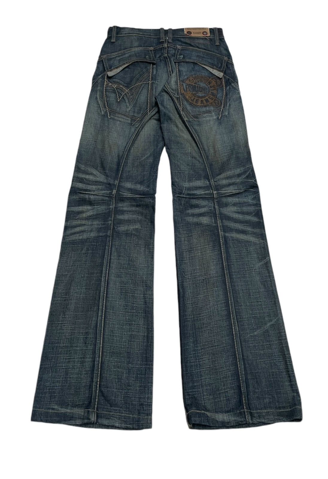 If Six Was Nine Rare Design Vintage Brand Tough Tactical Jeans 2000s Size US 32 / EU 48 - 2 Thumbnail