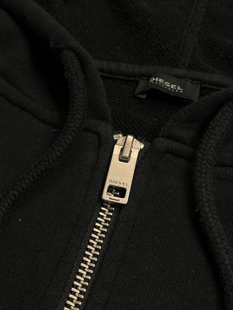 Diesel × Vintage Vintage Diesel Archival Boxy Zip Hoodie S Size US S / EU 44-46 / 1 - 6 Thumbnail
