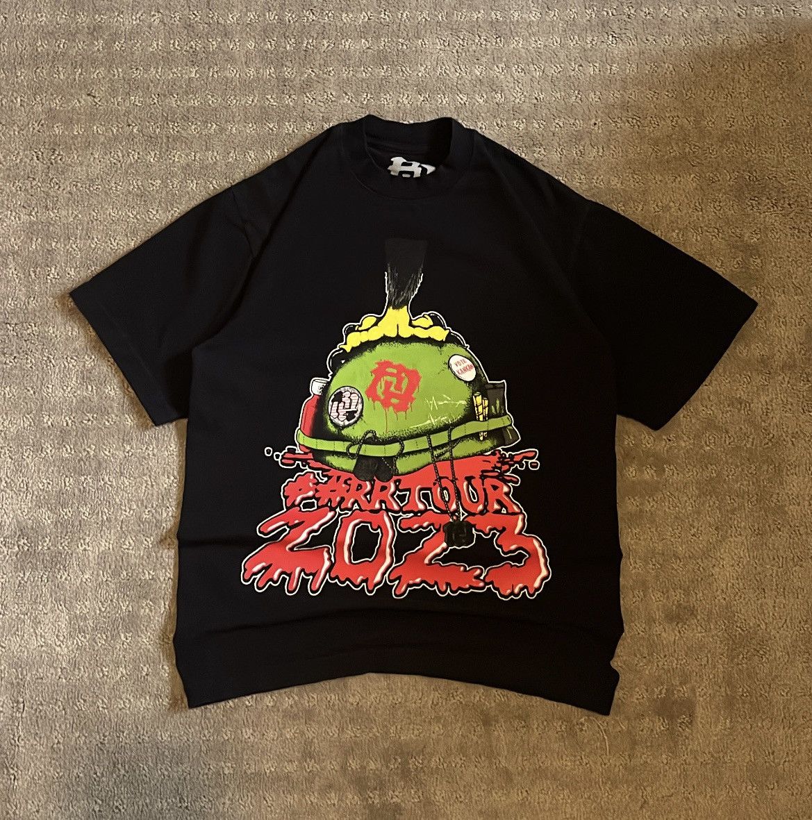 Other RR tour 2023 black tee Size US S / EU 44-46 / 1 - 1 Thumbnail
