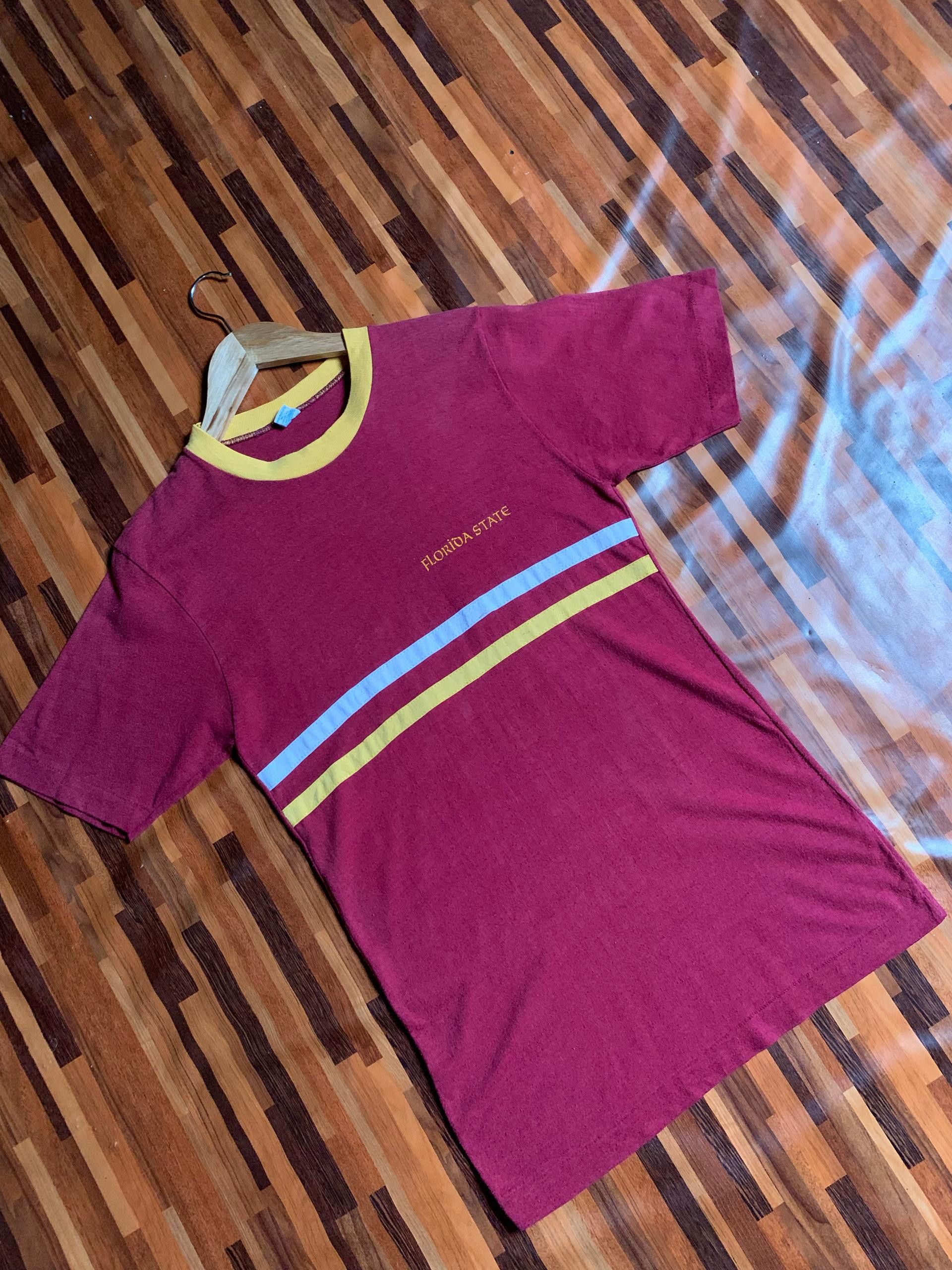 Vintage VINTAGE 80s MADE IN USA florida state single stich CHAMPION Size US M / EU 48-50 / 2 - 1 Thumbnail