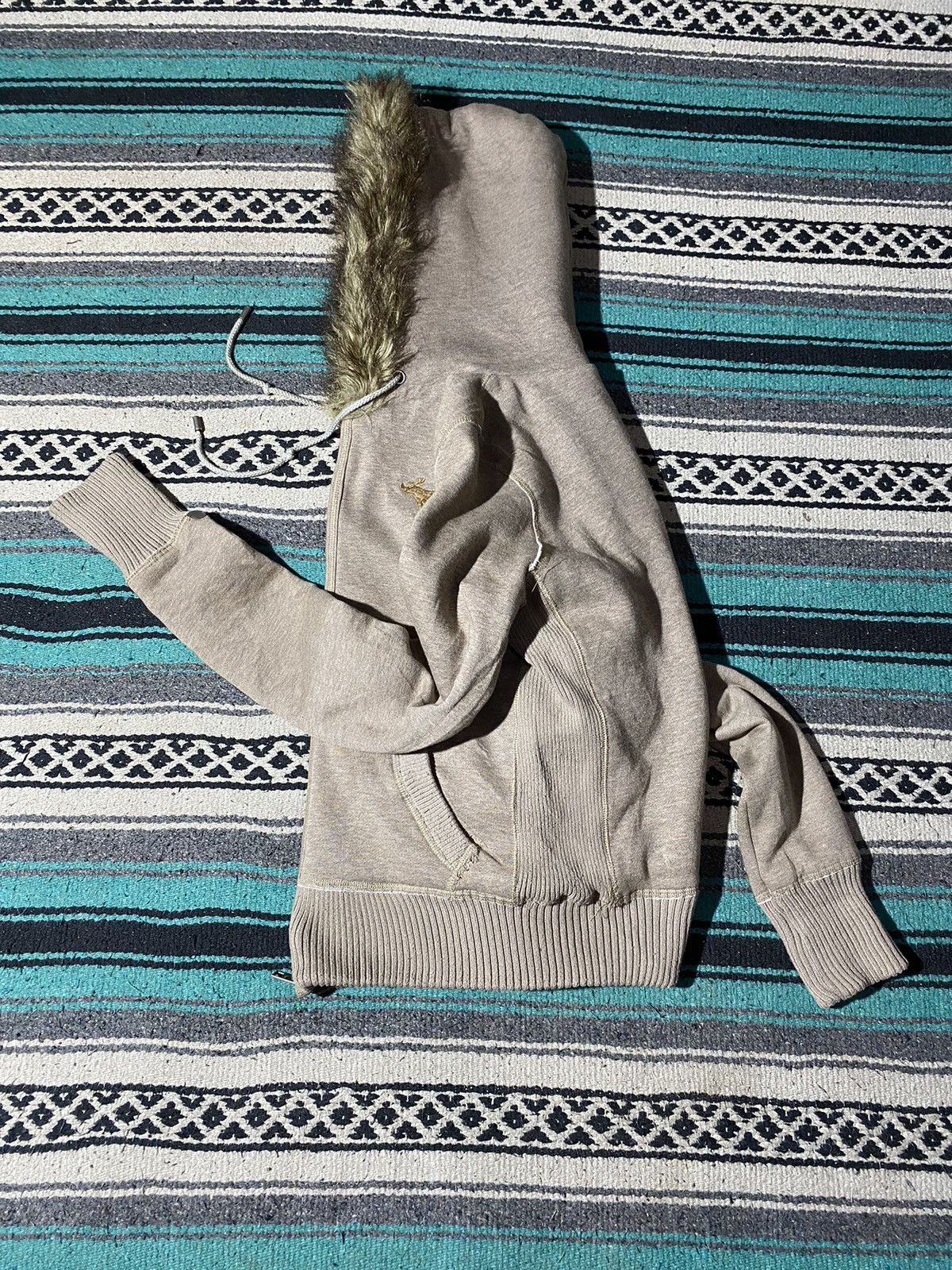 If Six Was Nine Abercrombie Fur Faux Zip Hoodie Size US S / EU 44-46 / 1 - 6 Thumbnail