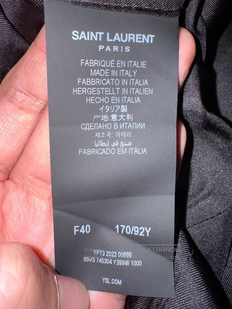 Saint Laurent Paris Saint Laurent Paris Smoking Suit Size S / US 4 / IT 40 - 6 Thumbnail