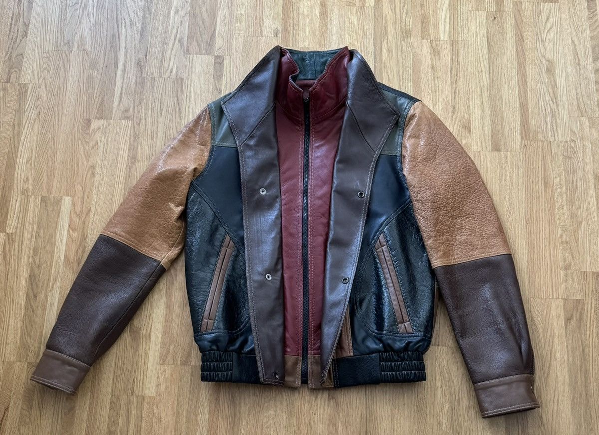 Other Leather Jacket Viktor Sabo Size US M / EU 48-50 / 2 - 2 Thumbnail