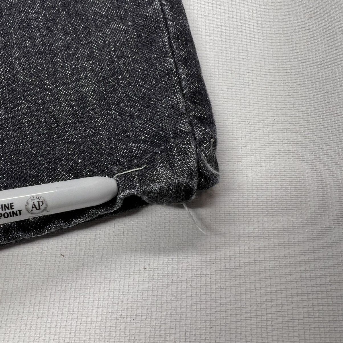 Tommy Hilfiger × Vintage Tommy Hilfiger Jeans Black Blasted Boyfriend Denim Faded Size 34" / US 12 / IT 48 - 3 Thumbnail