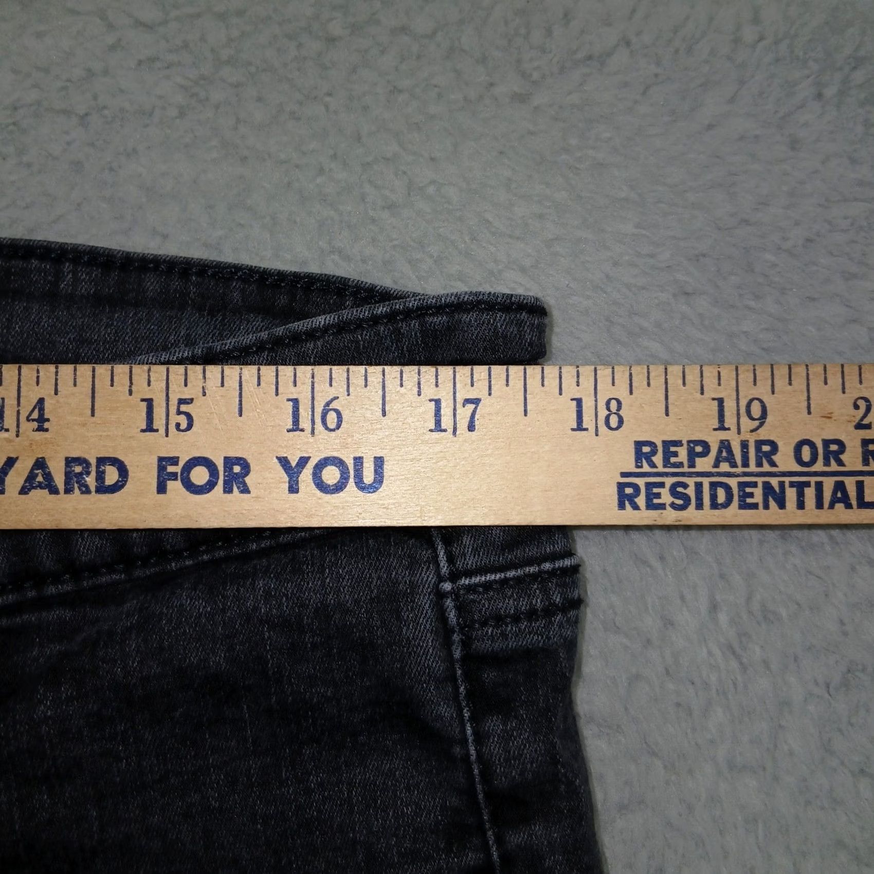 Ann Taylor Ann Taylor Skinny Jeans Women 16 Gray Stretch Denim Slim Fit Size 38" / US 16 / IT 52 - 6 Thumbnail