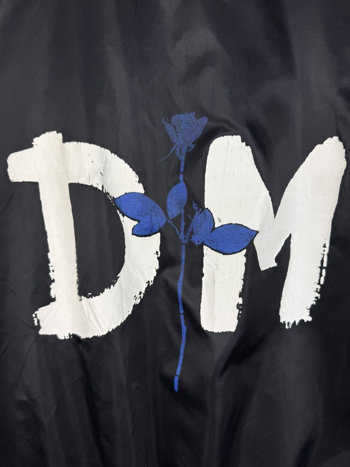 Band Tees 80s 90s Vintage Depeche Mode Band Rose Logo Bomber Jacket Size US L / EU 52-54 / 3 - 2 Thumbnail