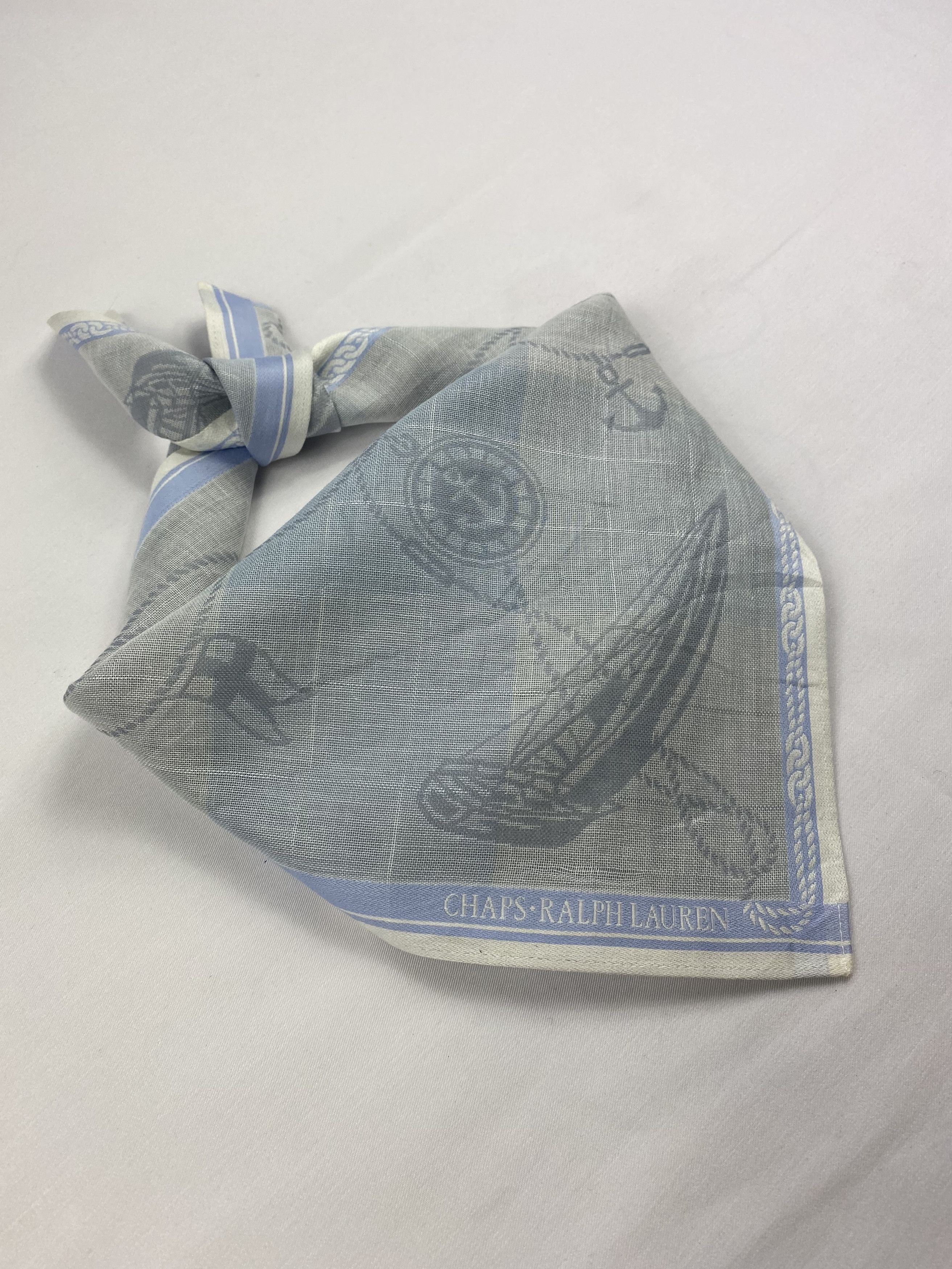 Chaps Ralph Lauren × Ralph Lauren × Vintage Chaps Ralph Lauren Handkerchief / Bandana / Neckerchief Size ONE SIZE - 1 Thumbnail