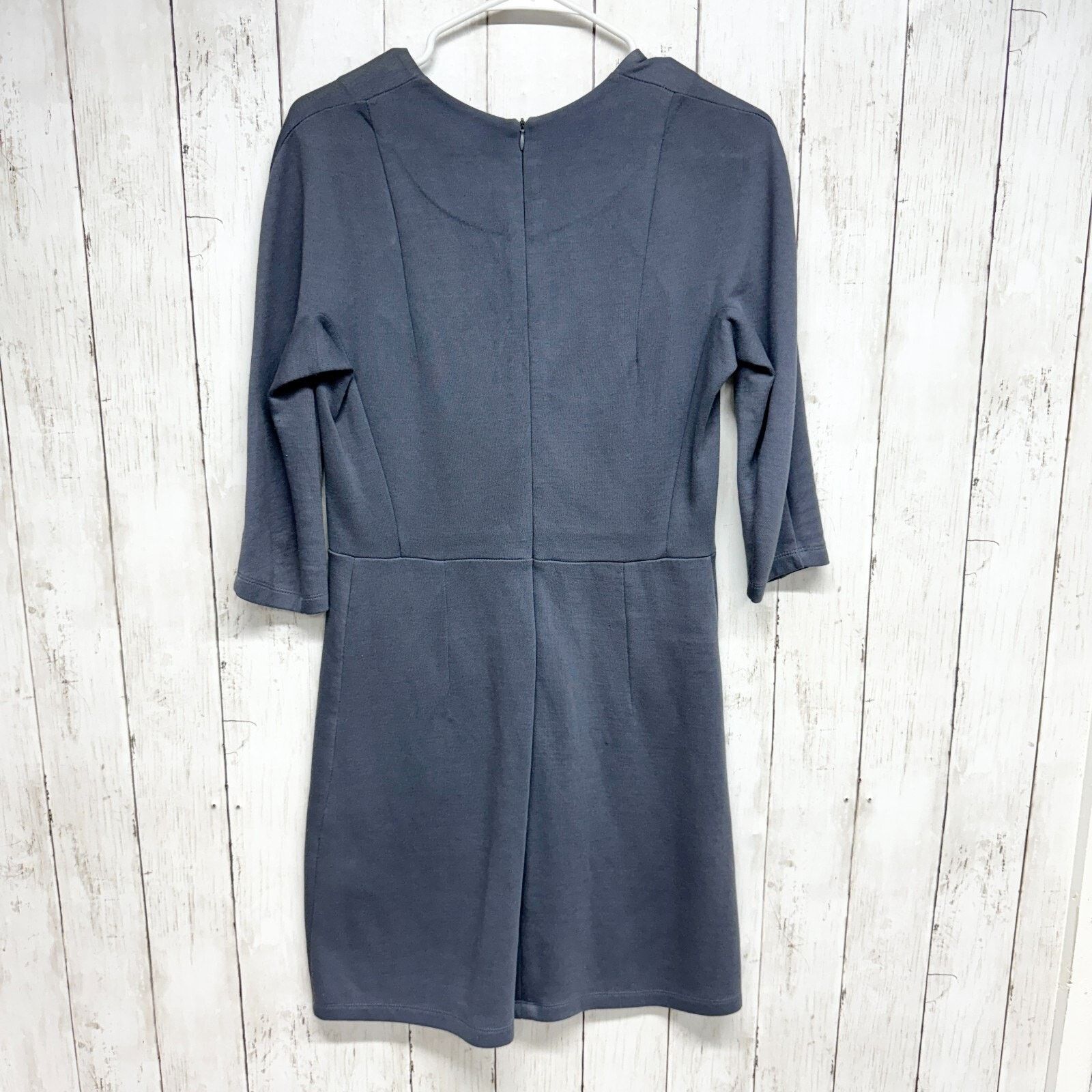 Carven Carven Dress Size Medium Midi V-Neck 3/4 Sleeve Cotton Blend Size M / US 6-8 / IT 42-44 - 6 Thumbnail