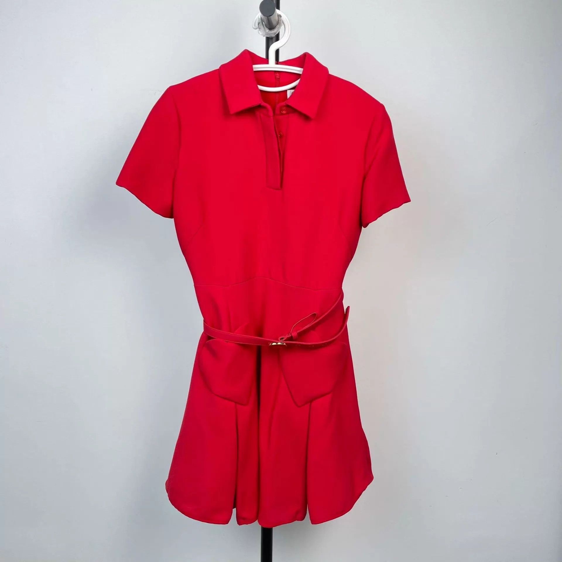 Dior Dior 98 New Red Women's Dress Size 36 Size XS / US 0-2 / IT 36-38 - 1 Thumbnail