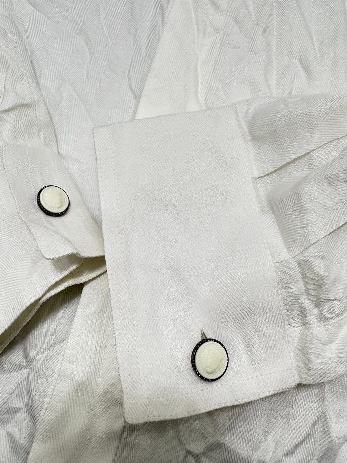 Versace Versace White Shirt Size US XL / EU 56 / 4 - 7 Thumbnail