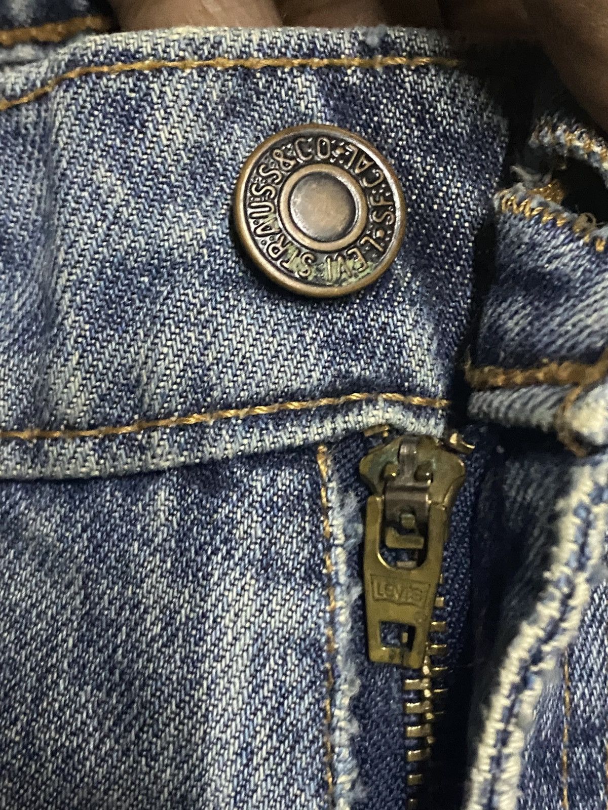 Levi's Vintage Levis 607 Orange Tab Jeans Size US 32 / EU 48 - 8 Thumbnail