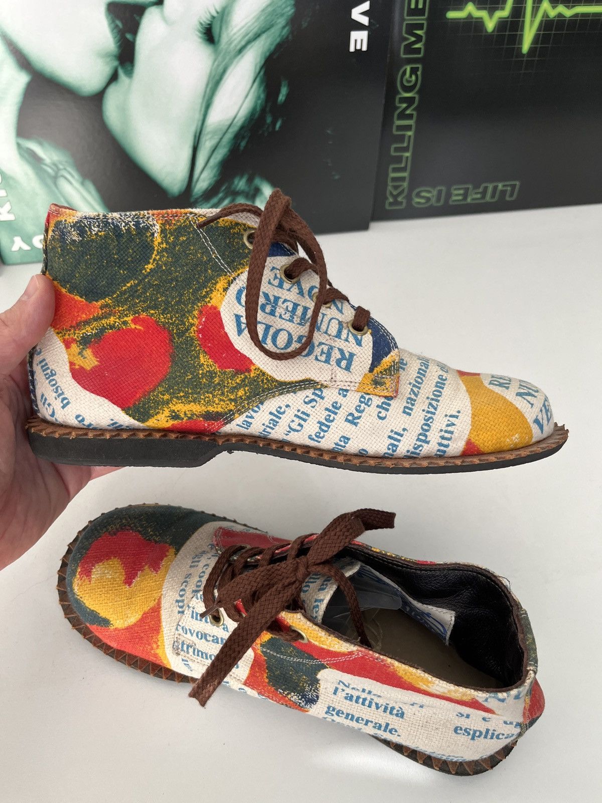 Handmade mondo albion residence firenze hand made avant garde boots Size US 7 / IT 37 - 19 Thumbnail