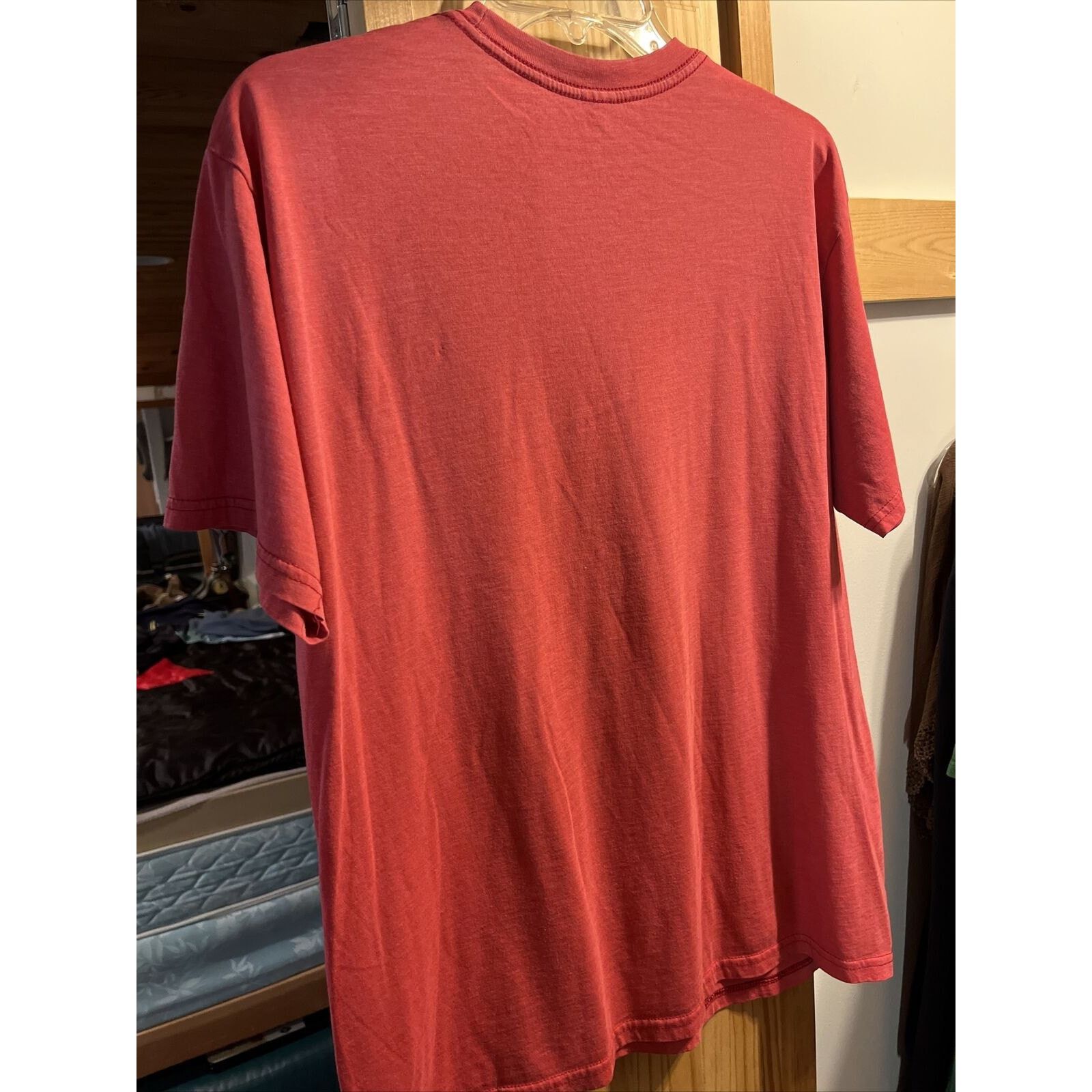 Quiksilver Quicksilver Men’s L Red SS Cotton The Mountain Wave T-Shirt Size US L / EU 52-54 / 3 - 11 Thumbnail