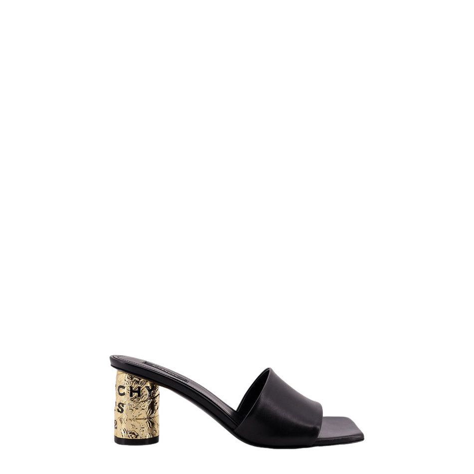 GIVENCHY Tape Black 65mm Mules New & Authentic (Women's size