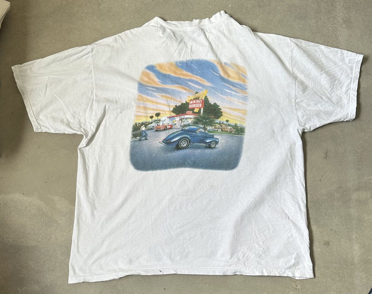 Vintage VINTAGE IN OUT BURGER CALIFORNIA TEE Size US XL / EU 56 / 4 - 1 Thumbnail