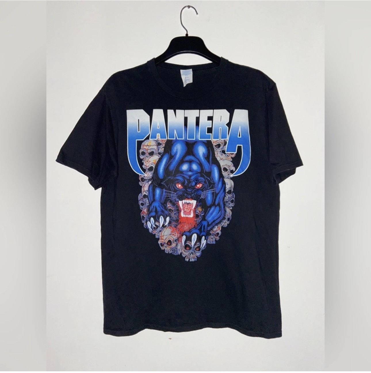 Band Tees Pantera Band Tee L 1/1 Rare Find Vintage Merch UNI Size L / US 10 / IT 46 - 1 Thumbnail