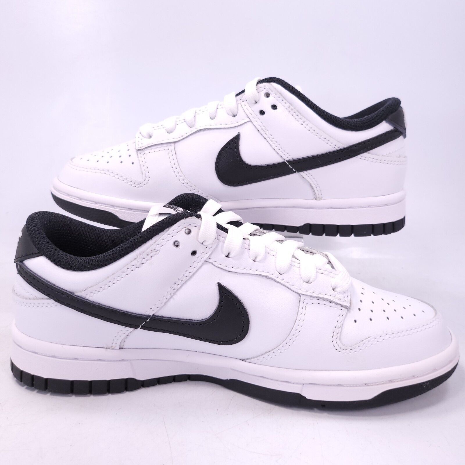Nike Nike Dunk Low Shoe Womens Size 5 DD1503-113 White Black Size US 5 / IT 35 - 5 Thumbnail
