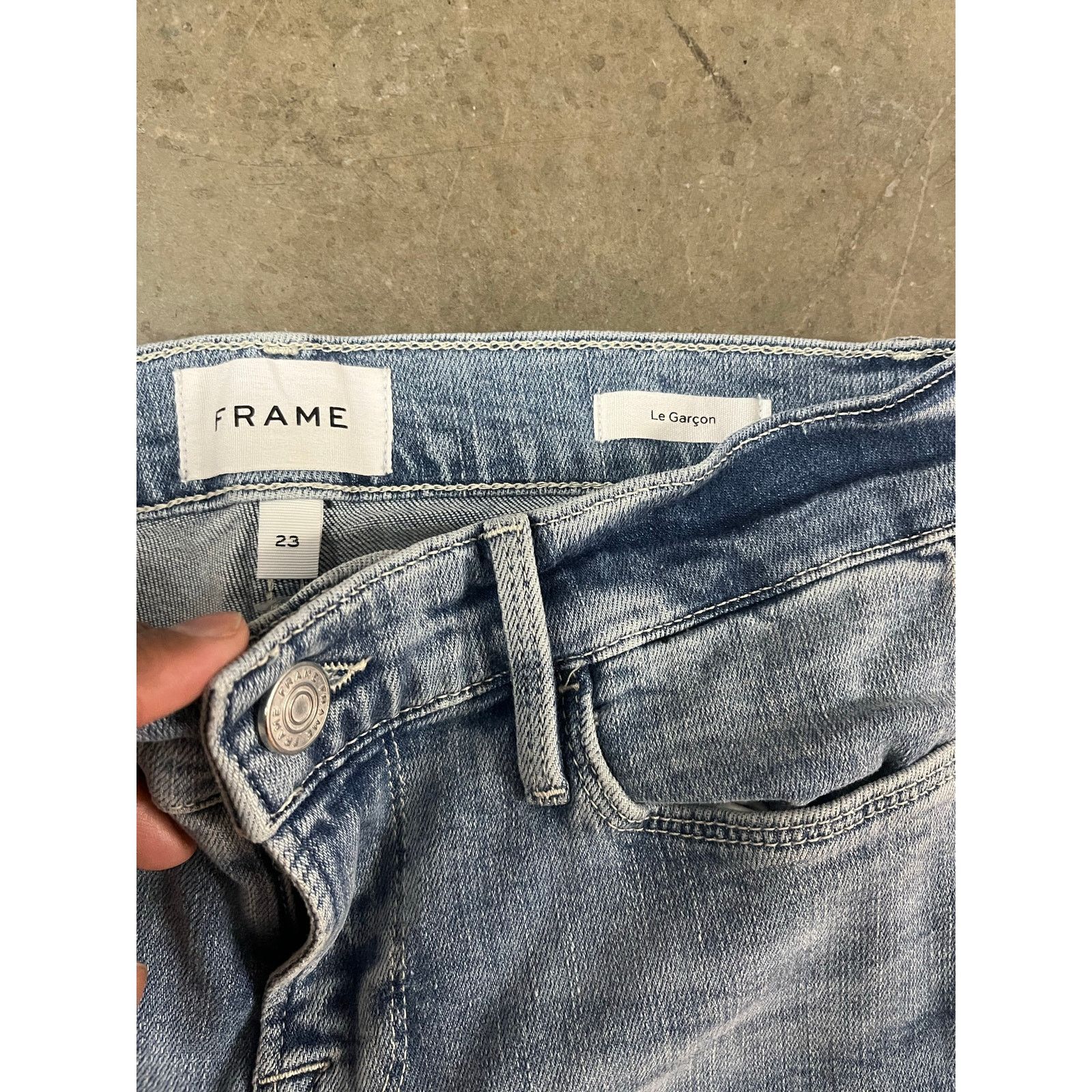 Frame Frame - Le Garcon / Galeston / size 23 Size 23" - 6 Thumbnail