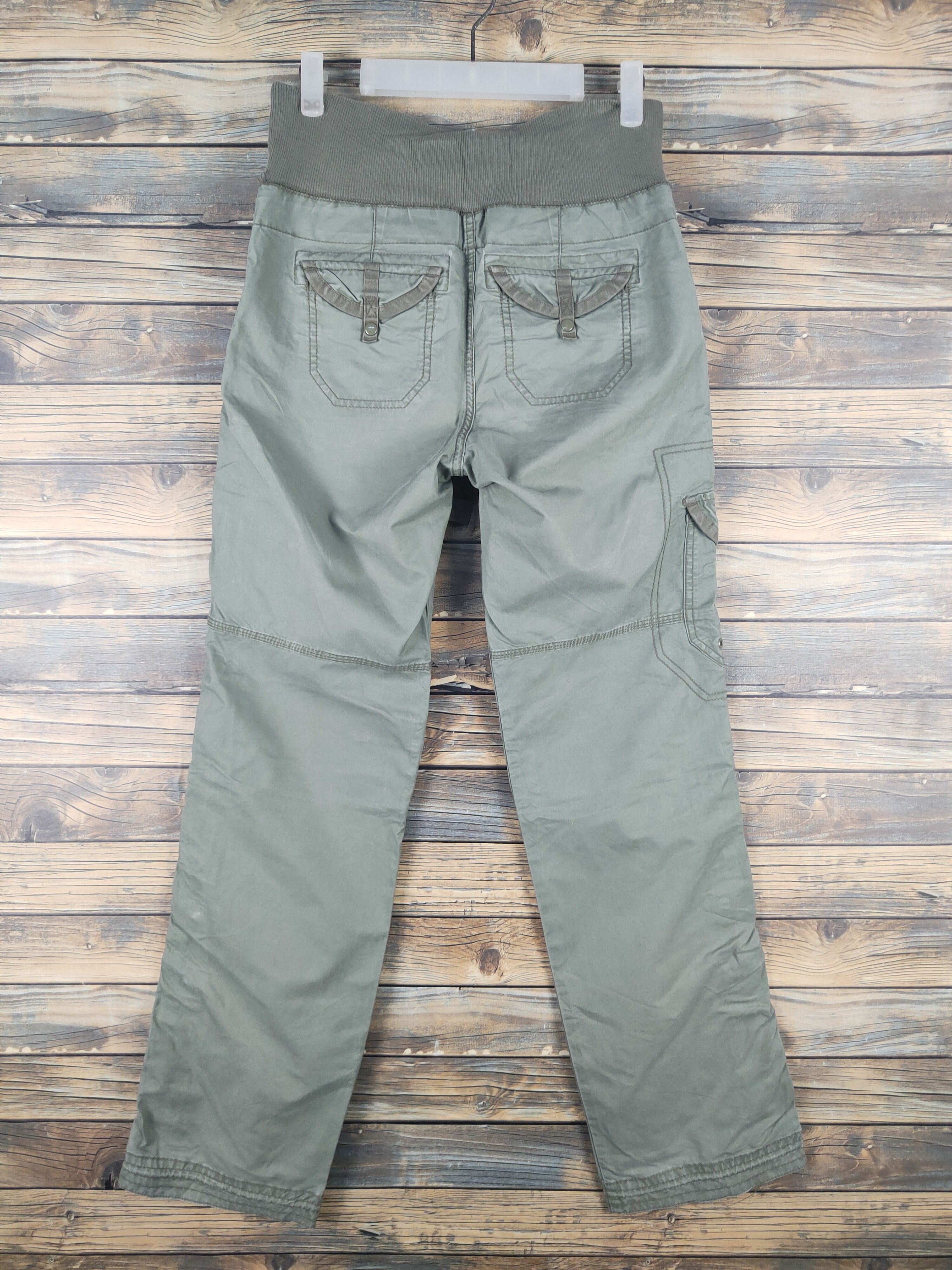 Japanese Brand Japanese Brand Green Multipocket Tactical Cargo Pants #1527 Size US 28 / EU 44 - 7 Thumbnail