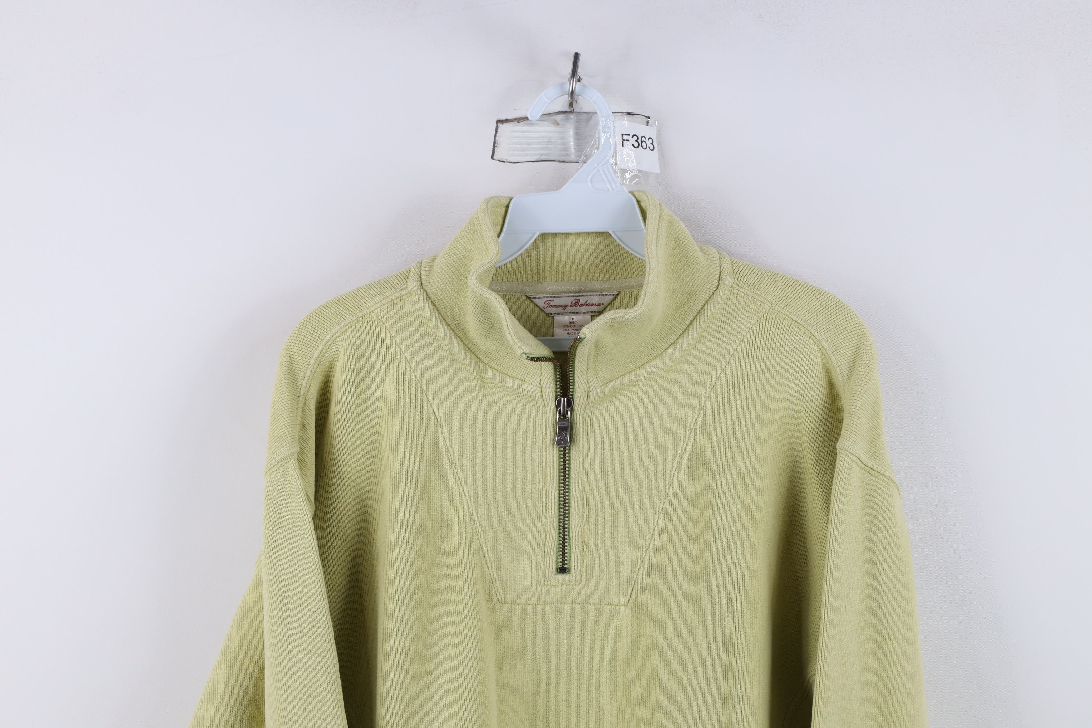 Tommy Bahama Vintage Tommy Bahama Spell Out Cotton Ribbed Knit Sweater Size M / US 6-8 / IT 42-44 - 2 Thumbnail