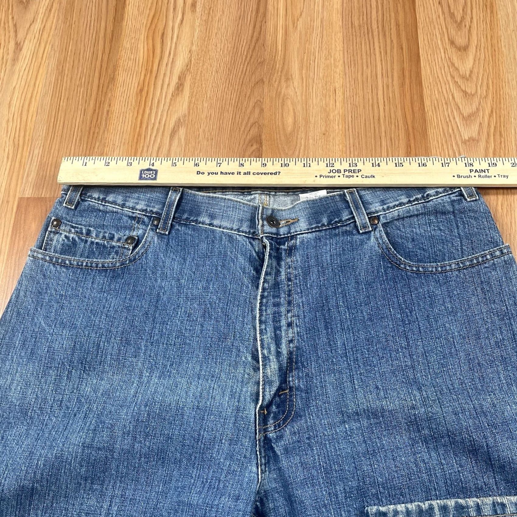 Dockers Dockers Jeans Mens 36)Wx30L Premium Straight Leg Blue Denim Pants 100% Cotton Jeans Mens Regular 36 Blue Denim Straight Pockets Womens? Size US 36 / EU 52 - 3 Thumbnail