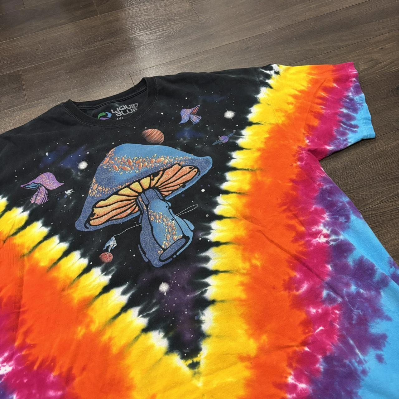 Liquid Blue liquid blue mushroom tie dye t shirt XXL Size US XXL / EU 58 / 5 - 1 Thumbnail