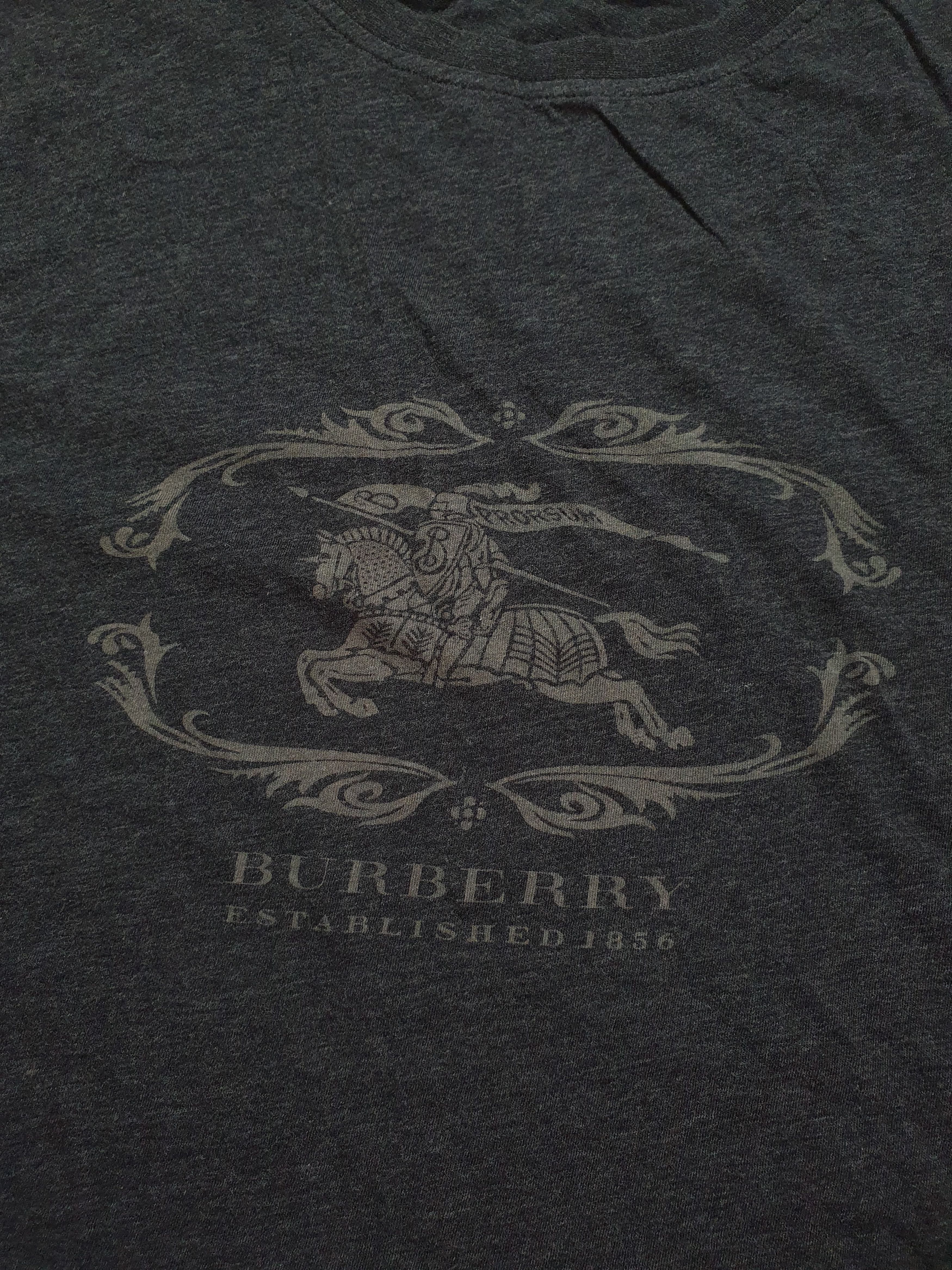 Burberry Vintage women's sweatshirt Burberry London Logo Longsleeve Size L / US 10 / IT 46 - 8 Thumbnail