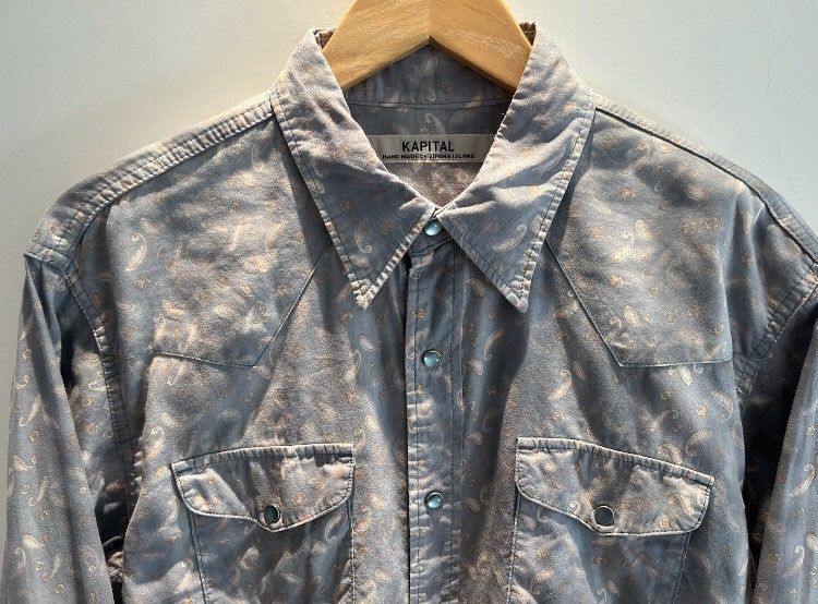 Kapital Kapital Nissan handmade cashew patterned long sleeved pocket Size US L / EU 52-54 / 3 - 3 Thumbnail