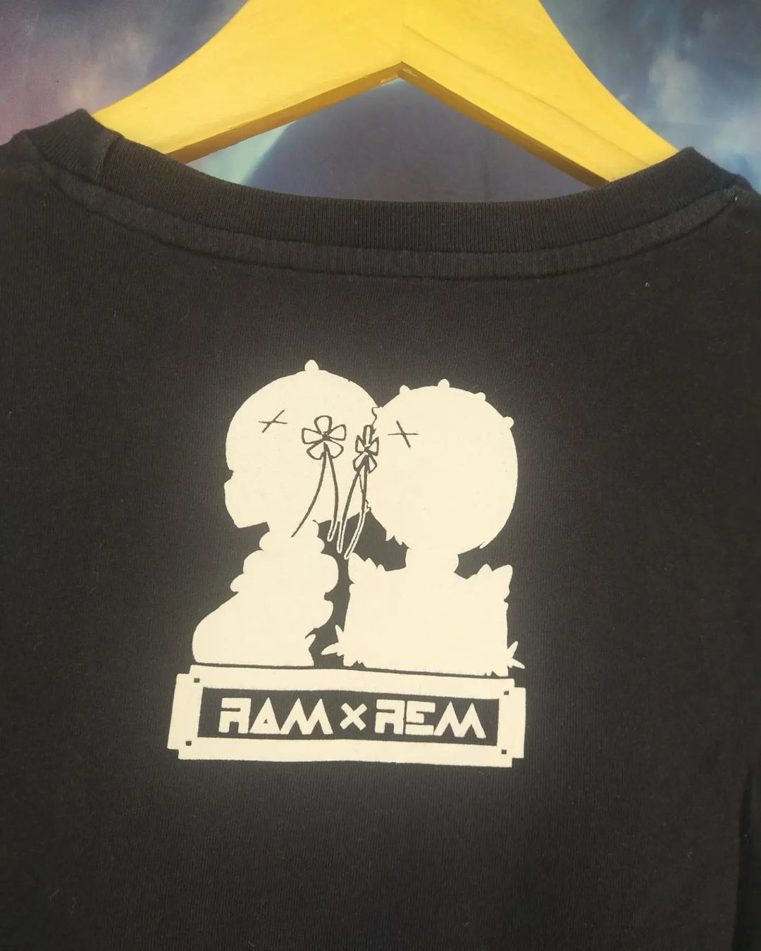 Anime × Japanese Brand ReZero Ram and Rem Art Anime Tees Muse Size US L / EU 52-54 / 3 - 3 Thumbnail