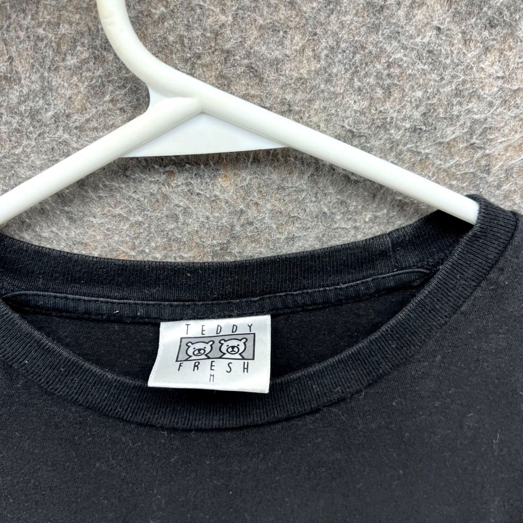 Teddy Fresh Teddy Fresh Shirt Mens M Black Cotton Logo Crewneck T-Shirt Size US M / EU 48-50 / 2 - 7 Thumbnail