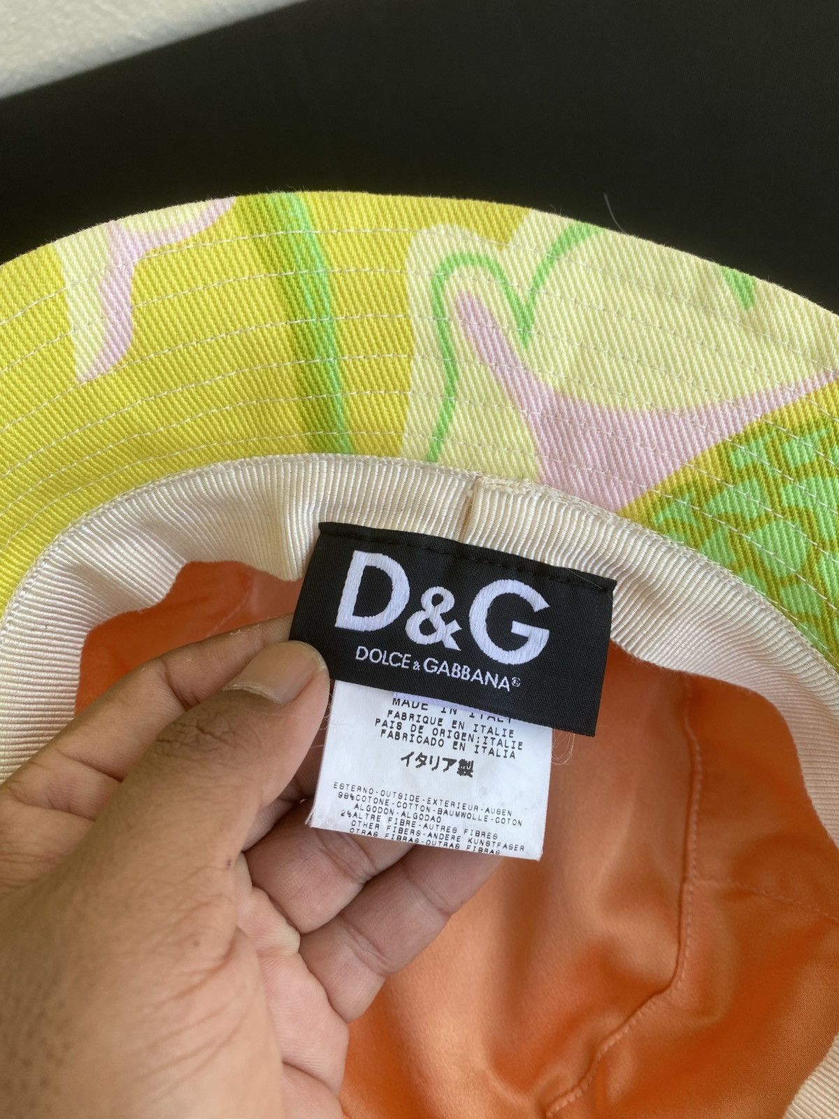 Dolce & Gabbana Rare DOLCE & GABBANA Vintage Logo Backet Hat Size ONE SIZE - 16 Thumbnail