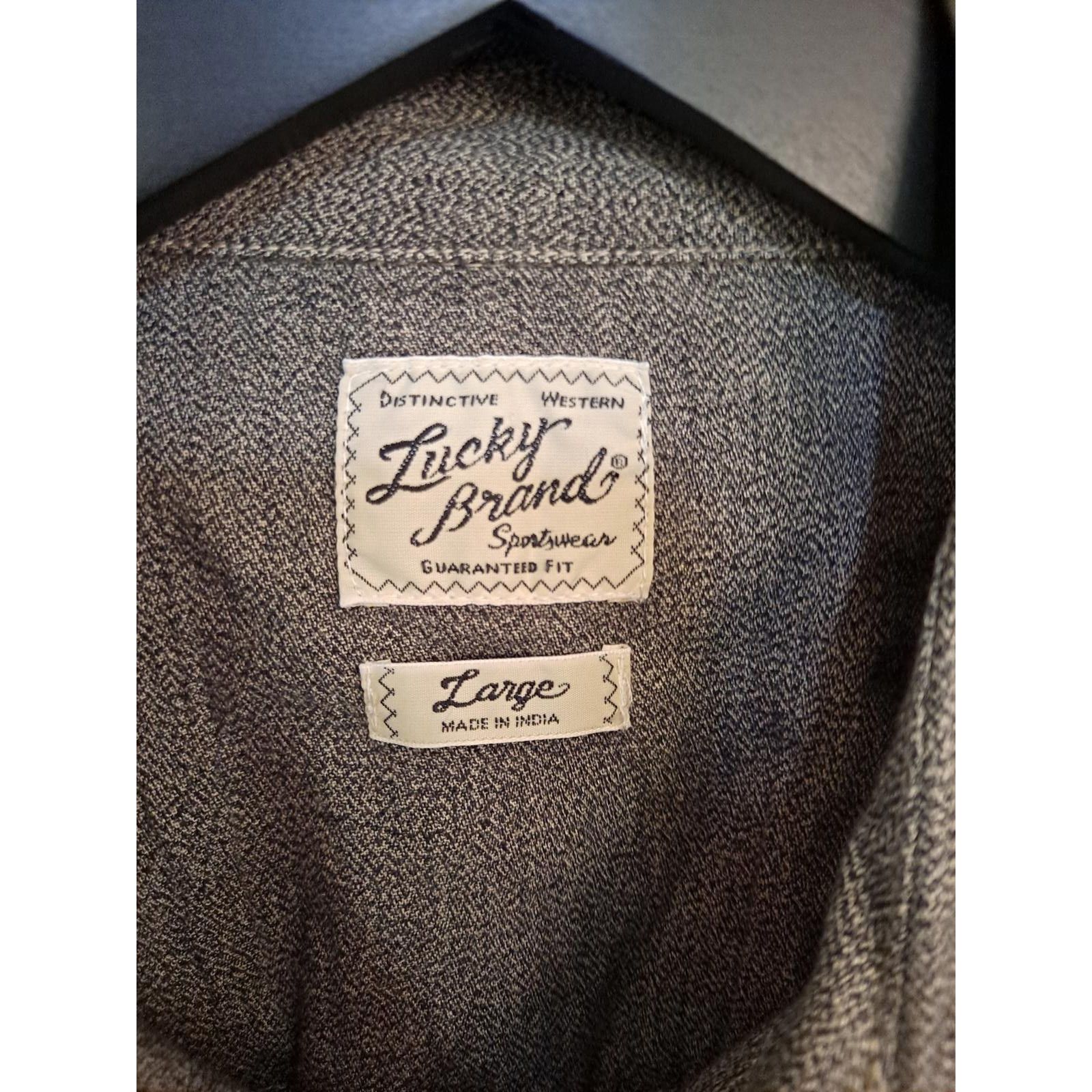 Lucky Brand Lucky Brand Distinctive Western Sportswear Button Up Size La Size US L / EU 52-54 / 3 - 3 Thumbnail
