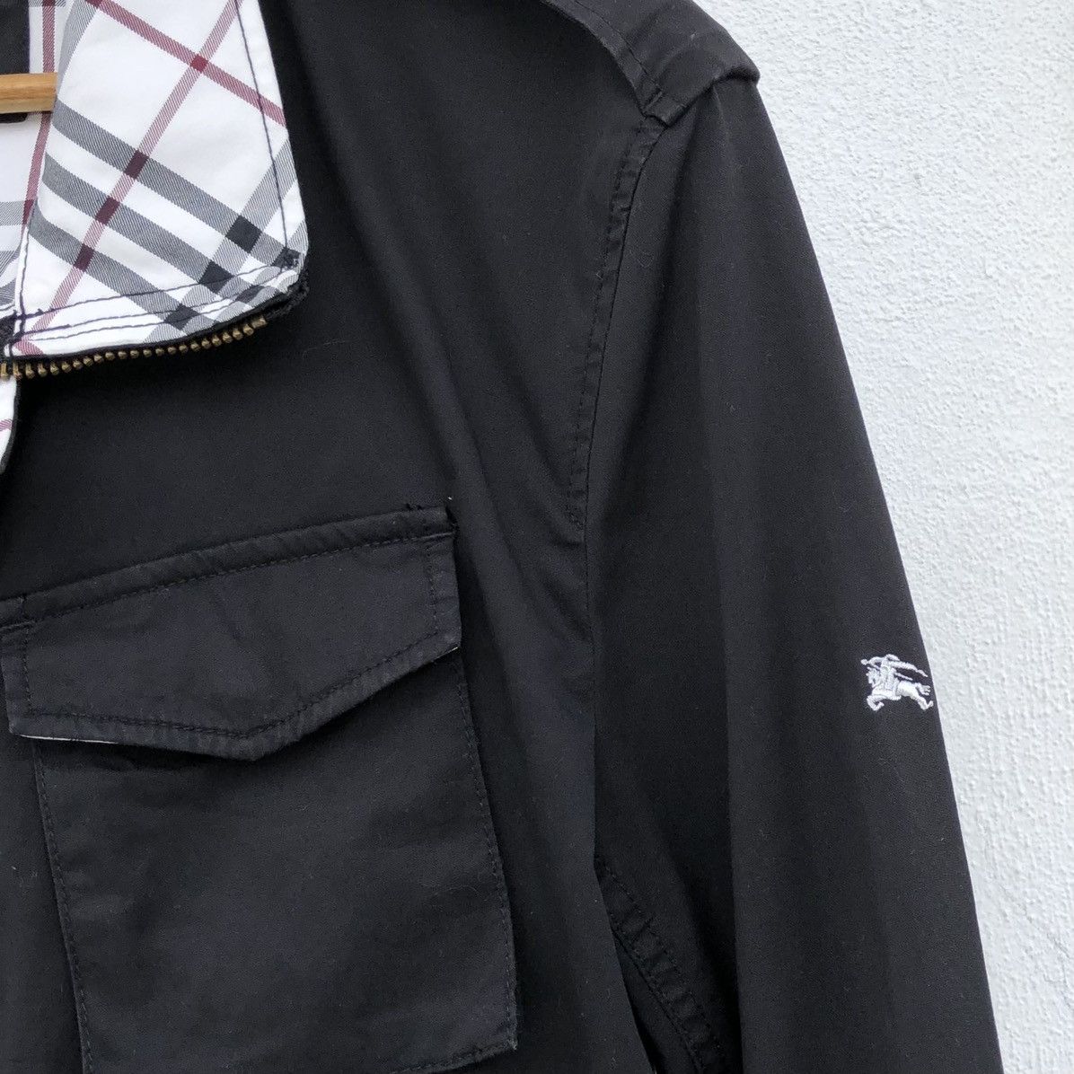 Burberry Burberry Black Label Button Zip Up Jacket Size US M / EU 48-50 / 2 - 4 Thumbnail