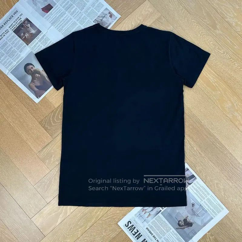 Balmain Balmain Black Men's T-Shirt with Logo . Size US M / EU 48-50 / 2 - 1 Thumbnail