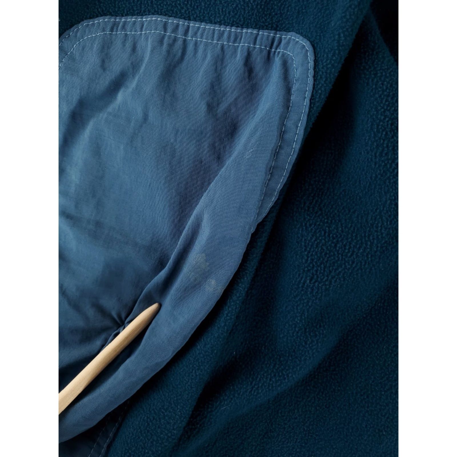 Orvis VINTAGE Orvis Polartec Button Up Snap Fleece Jacket Blue Green Elbow Patches Mens L Size US L / EU 52-54 / 3 - 2 Thumbnail