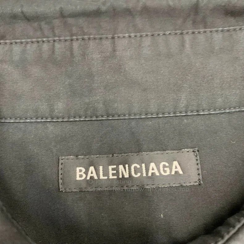 Balenciaga Balenciaga Black Tape Wave Coke Shirt Jacket. Size US S / EU 44-46 / 1 - 3 Thumbnail