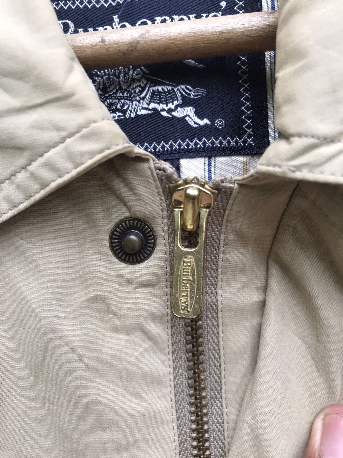 Burberry × Burberry Prorsum × Vintage VINTAGE BURBERRY NOVA CHECK JACKET WORKWEAR Size US M / EU 48-50 / 2 - 11 Thumbnail