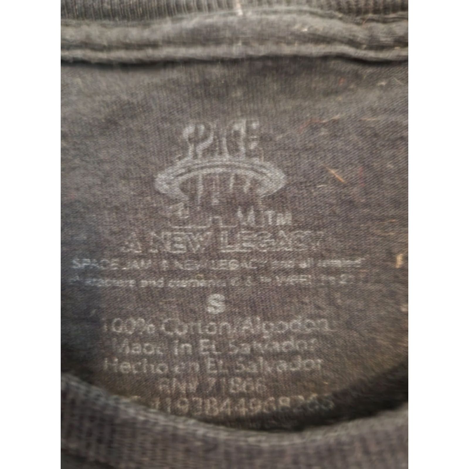 Vintage VINTAGE Space Jam Tune Squad Movie T-Shirt Womens Size Small Black Front Print Size S / US 4 / IT 40 - 2 Thumbnail
