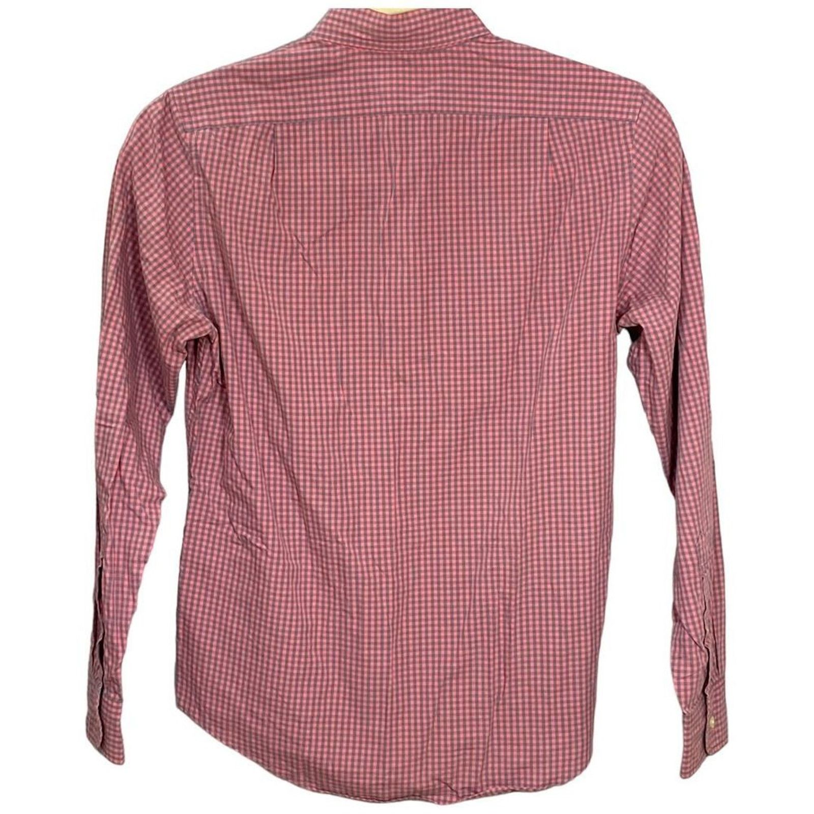 J.Crew J.Crew Shirt Small Slim Fit Pink Check Long Sleeve Button Up Size US S / EU 44-46 / 1 - 2 Thumbnail