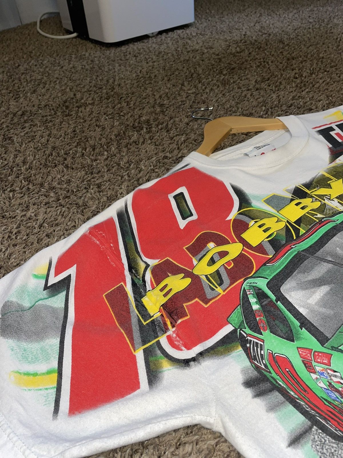 Chase Authentics × NASCAR × Vintage Vintage Nascar AOP Bobby Labonte T-Shirt Size US L / EU 52-54 / 3 - 7 Thumbnail