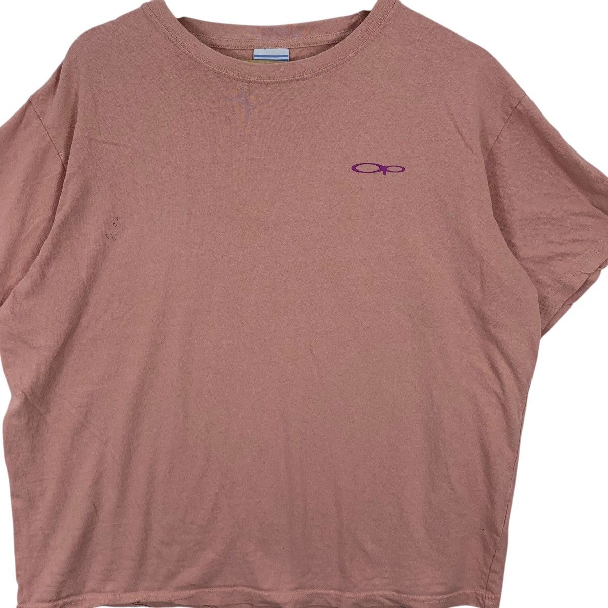 Ocean Pacific OCEAN PACIFIC OP Hawaii Backhit Logo Baggy Tee Shirt Top Size L / US 10 / IT 46 - 3 Thumbnail