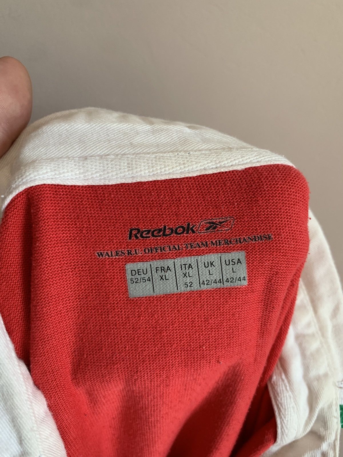 Reebok Wales 2003 Vintage Rugby Union Shirt Reebok Jersey Size L Size US L / EU 52-54 / 3 - 17 Thumbnail
