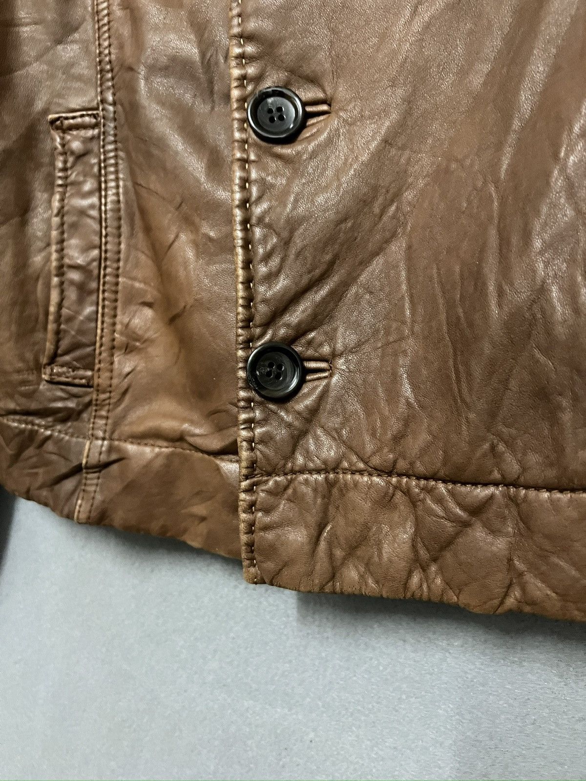 Japanese Brand 429.No One Else x Japanase Brand x Sheep Skin Leather Size ONE SIZE - 5 Thumbnail