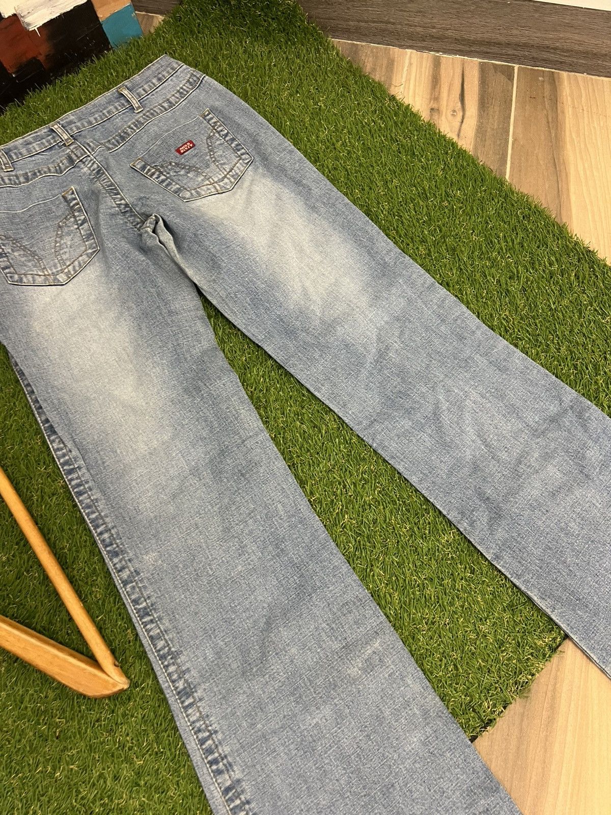 Japanese Brand Y2K Vintage Miss Sixty Jeans Flared Low Rise Size 26" / US 2 / IT 38 - 10 Thumbnail