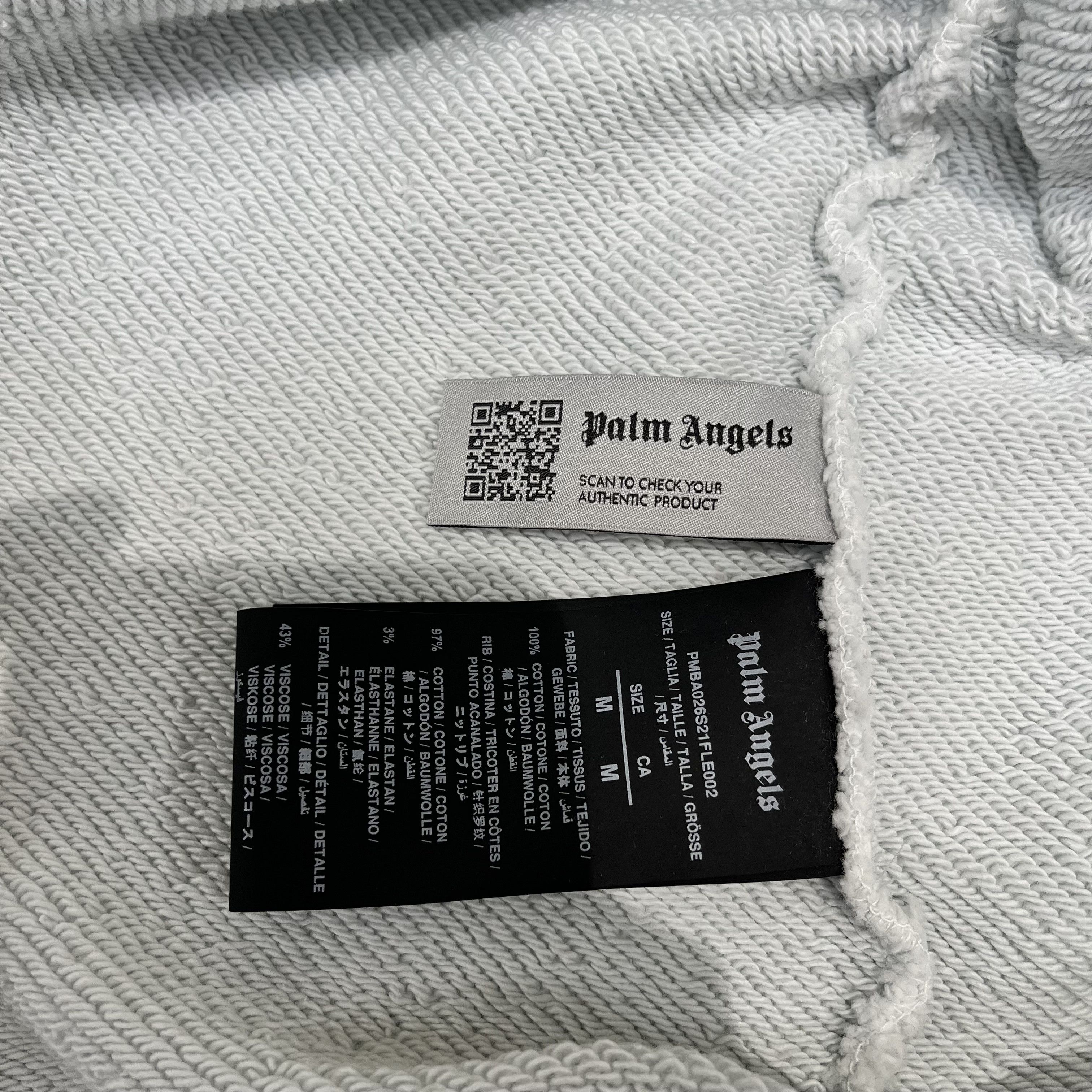 Palm Angels Palm Angels Bear Logo Crewneck Illusion Blue Size US M / EU 48-50 / 2 - 6 Thumbnail