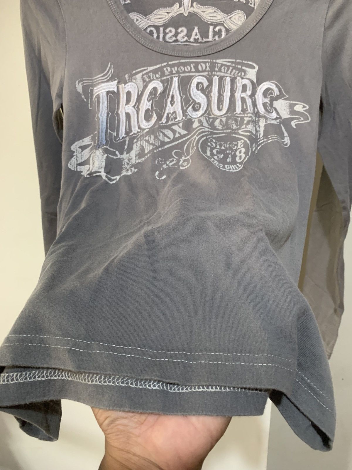 Maison Margiela Japanese Treasure By Glitz Long Sleeve Tee Shirt Size M / US 6-8 / IT 42-44 - 4 Thumbnail