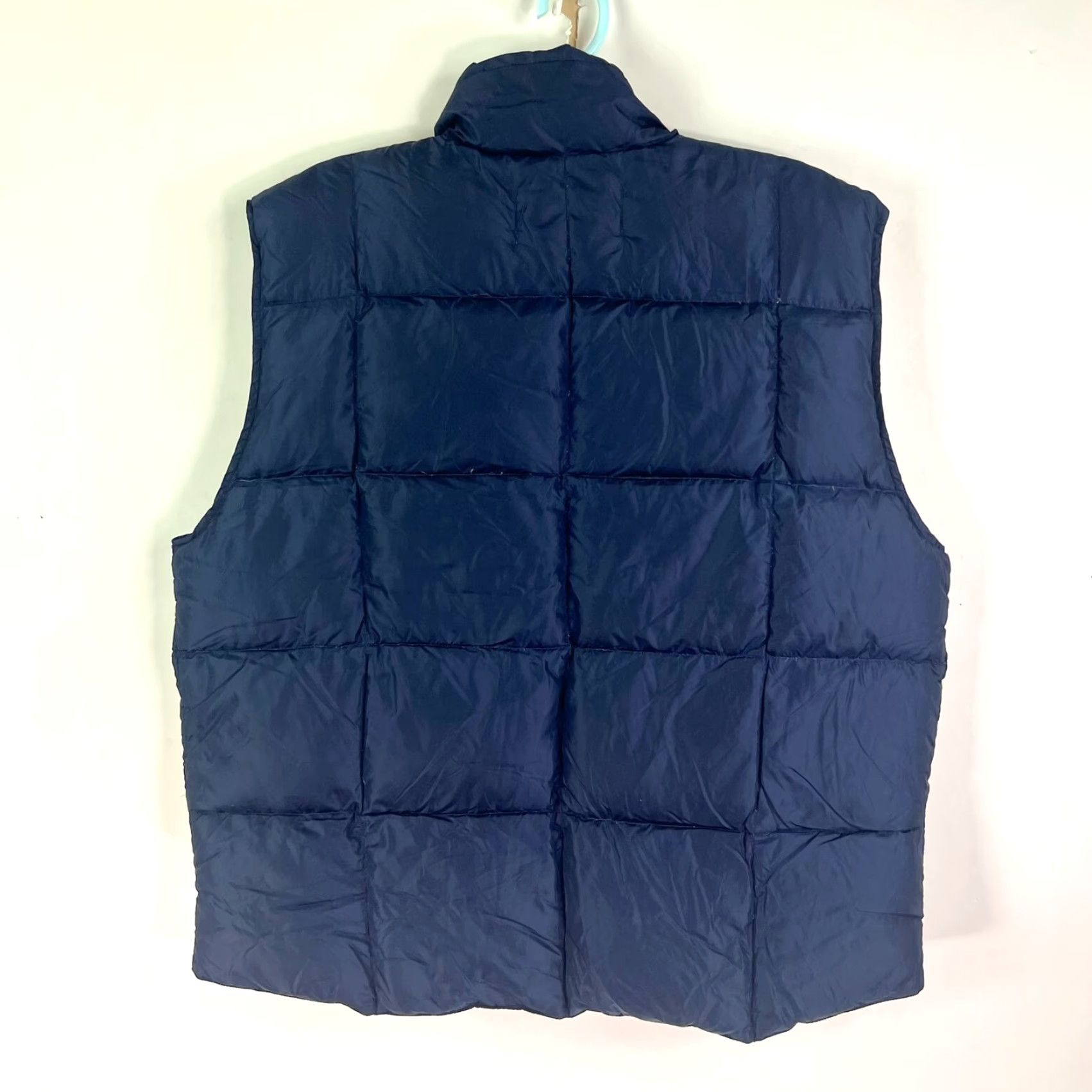 Lands' End Lands' End Vest Mens L Blue Down Puffer Quilted Insulated Lightweight Outdoor Ski 52 In Chest Mens Size US L / EU 52-54 / 3 - 3 Thumbnail